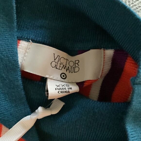Victor Glemaud x Target Striped Mock Turtleneck Pullover Sweater - Picture 8 of 10